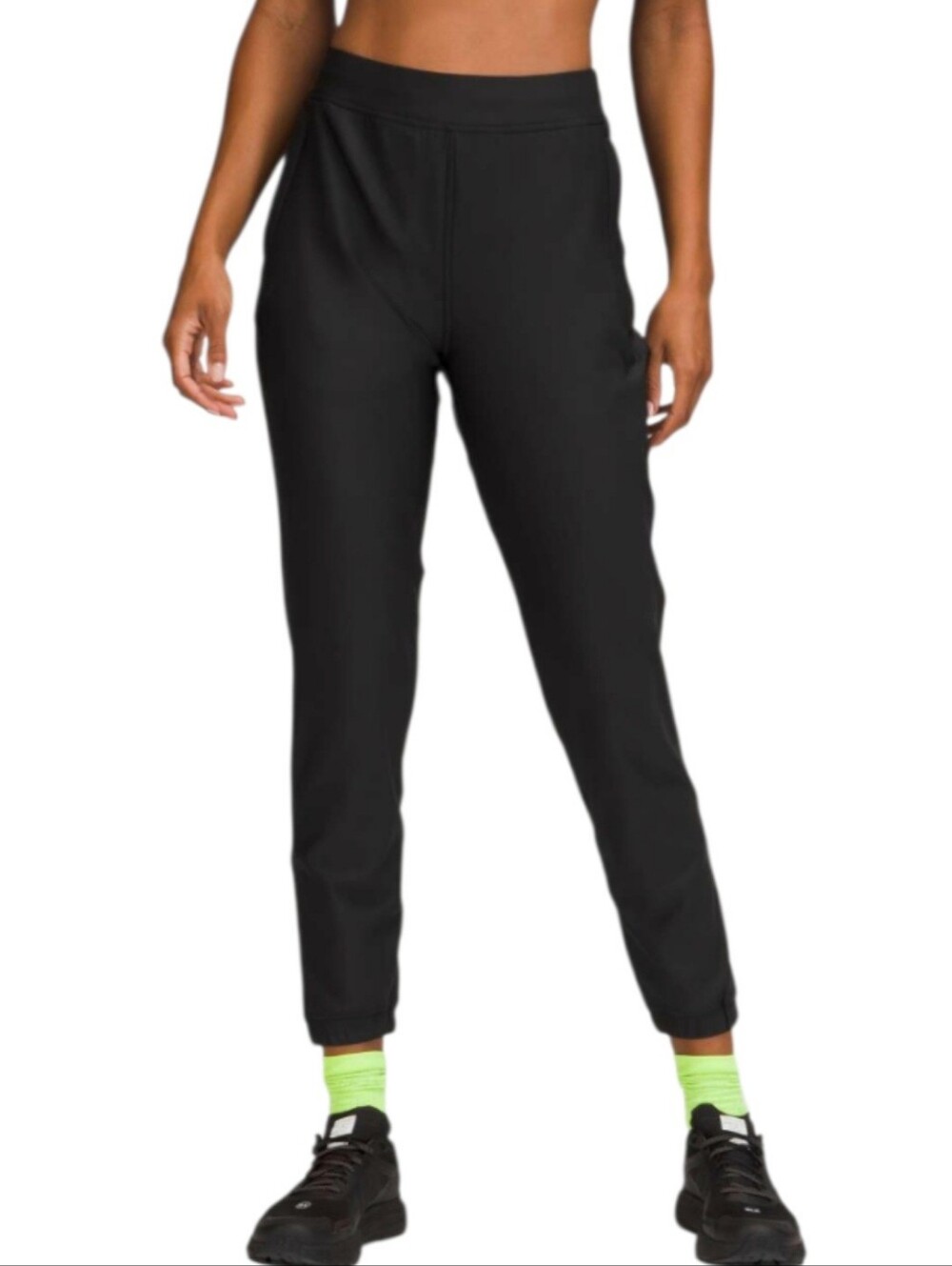 Lululemon Adapted State High-Rise Tech Fleece Jogger Pants Black Size 4